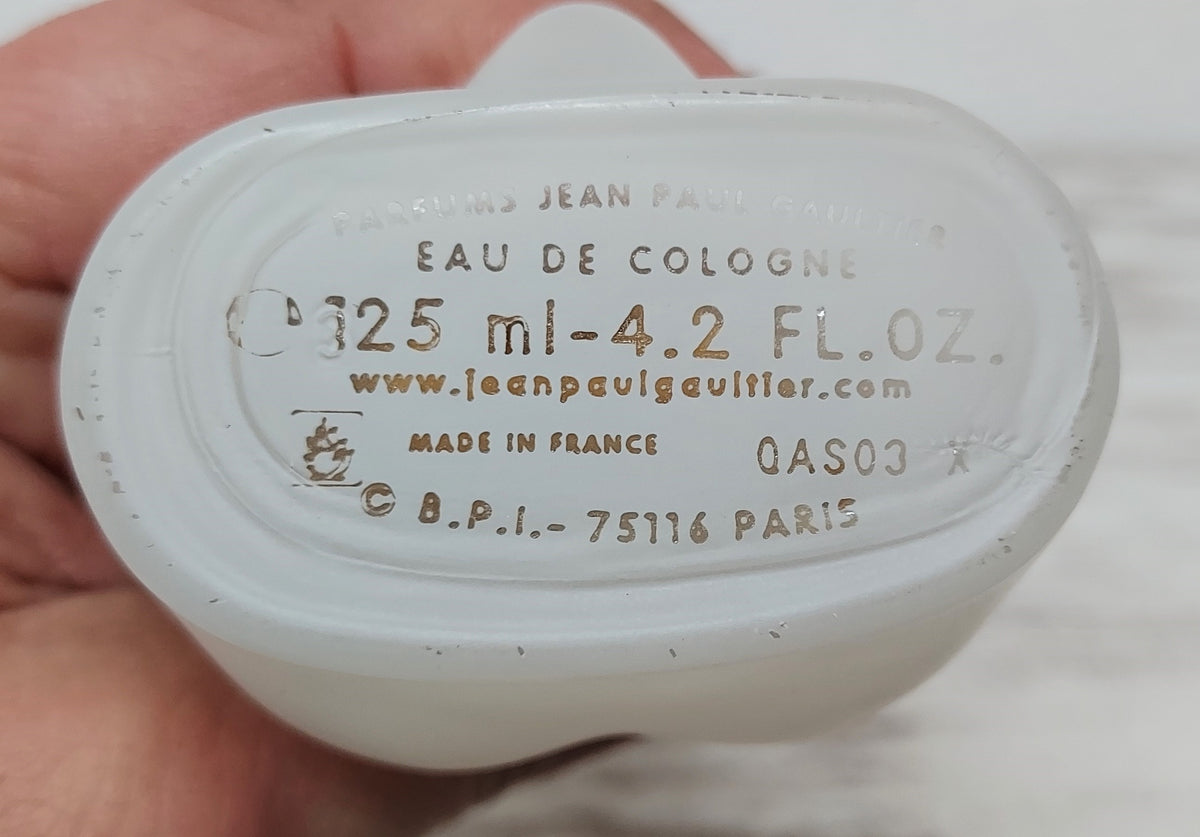 Fleur du Male La Cologne Gaultier EDC (eau de cologne) 125 ml (quantity as shown in the pictures). Vintage.