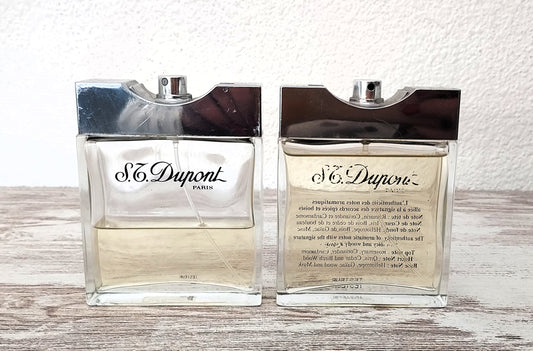 S.T Dupont pour Homme EDT 2 Bttles x 100ml (Not full). Discontinued vintage.
