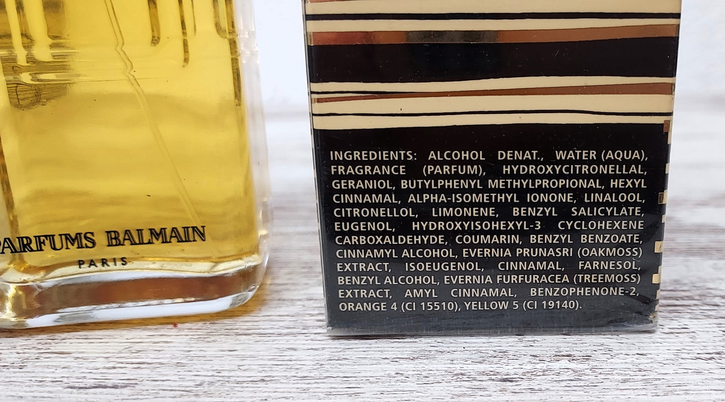 Ivoire Balmain EDT (eau de toilette) 100ml. Discontinued vintage extremely rare.