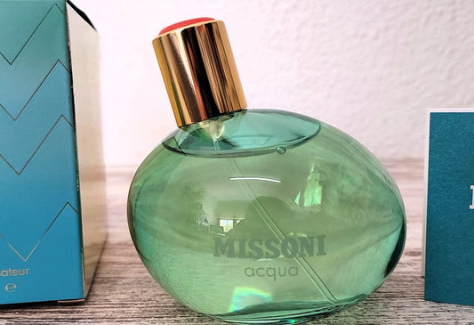 Missoni Acqua EDT (eau de toilette) 100ml. Discontinued vintage extremely rare.