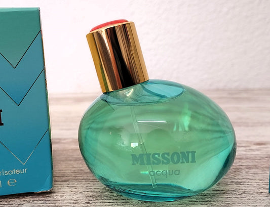 Missoni Acqua EDT (eau de toilette) 50ml. Discontinued vintage extremely rare.