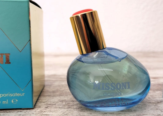 Missoni Acqua EDT (eau de toilette) 30ml. Discontinued vintage extremely rare.