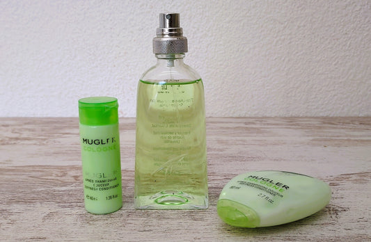 Thierry Mugler COLOGNE 125ml + Softness Conditioner 40ml + 80ml. Vintage.