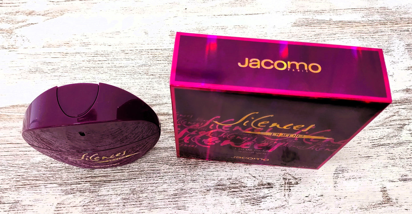 Silences Purple Jacomo EDP (eau de parfum) 100ml. Discontinued vintage rare.