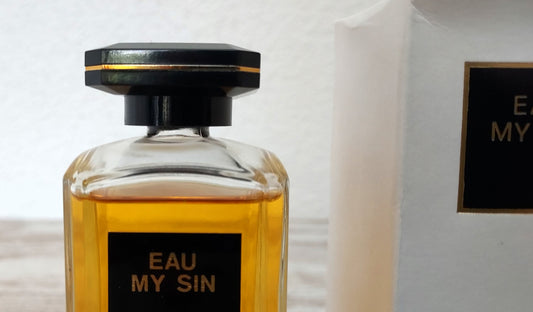 Eau My Sin Lanvin EDT (eau de toilette SPLASH) 100ml. Discontinued vintage rare.
