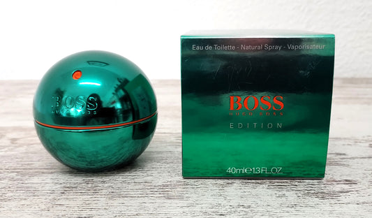 Boss in Motion GREEN Hugo Boss EDT (eau de toilette) 40ml. Discontiued vintage.