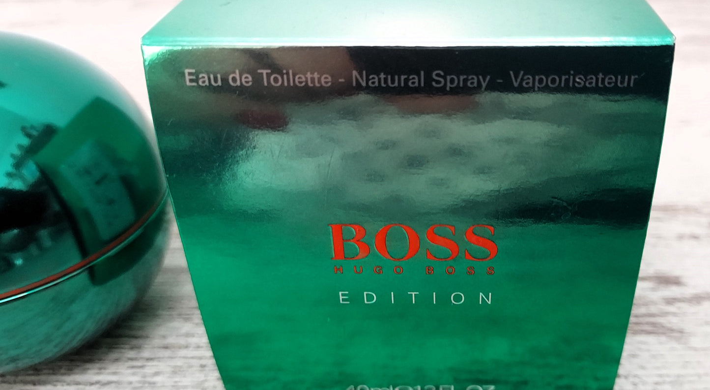 Boss in Motion GREEN Hugo Boss EDT (eau de toilette) 40ml. Discontiued vintage.