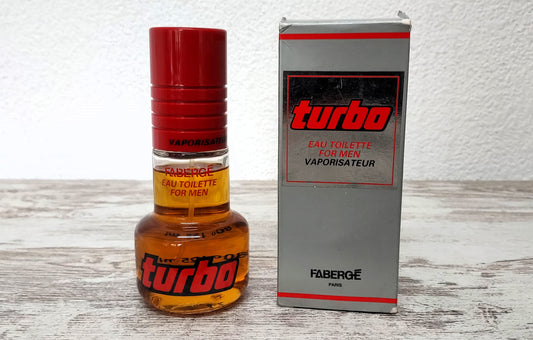 Turbo Faberge EDT (eau de toilette) 125ml (ALMOST FULL). Vintage extremely rare.