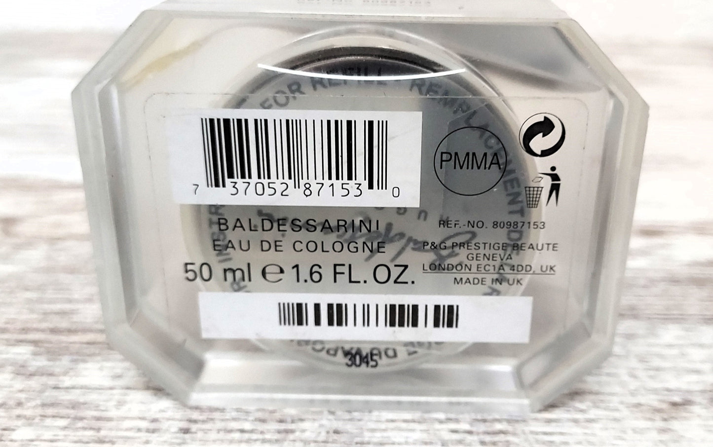 Baldessarini Hugo Boss EDC (eau de cologne) 50ml. Refillable. Discontinued.