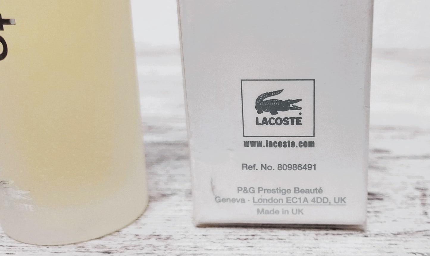Lacoste for Women EDT (eau de toilette SPLASH) 50ml + Shower Gel 200ml. Vintage.
