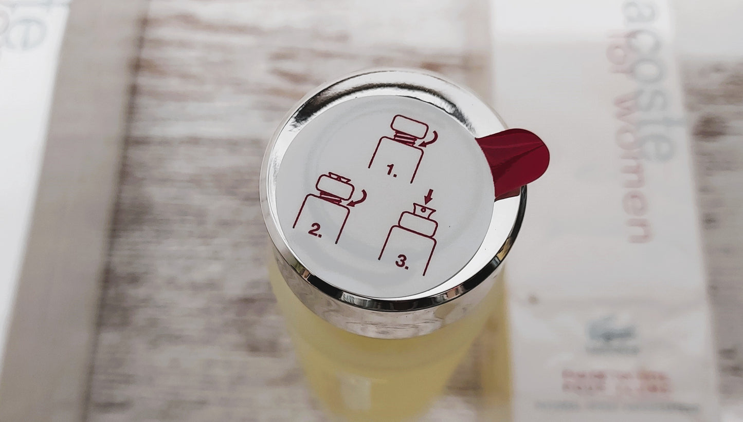 Lacoste for Women EDT (eau de toilette SPLASH) 50ml + Shower Gel 200ml. Vintage.