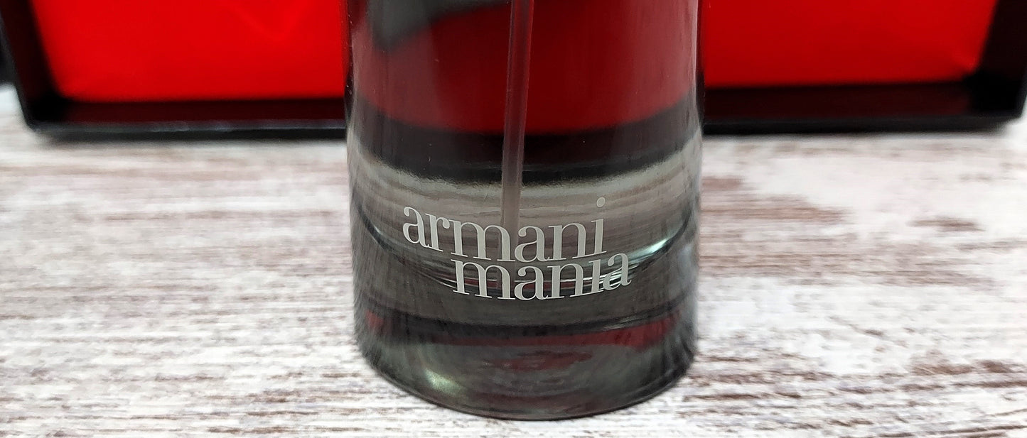 Armani Mania pour Homme EDT 100ml + Gel 50ml + After Shave (VERY LIQUID) 50ml. Discontinued vintage extremely rare.