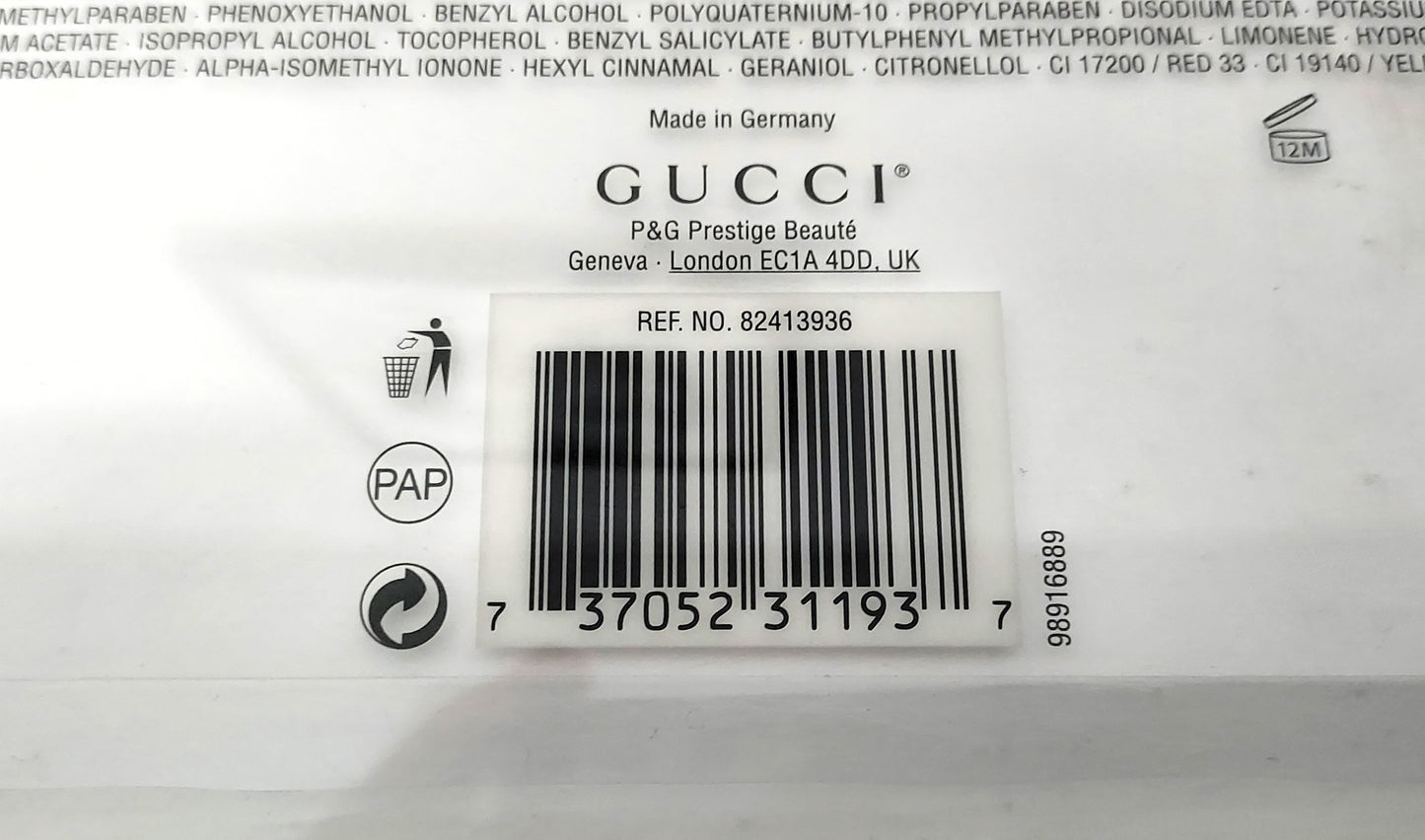 Flora Gucci EDT 75ml + Body Lotion 100ml + Shower Gel 100ml. Original formula.