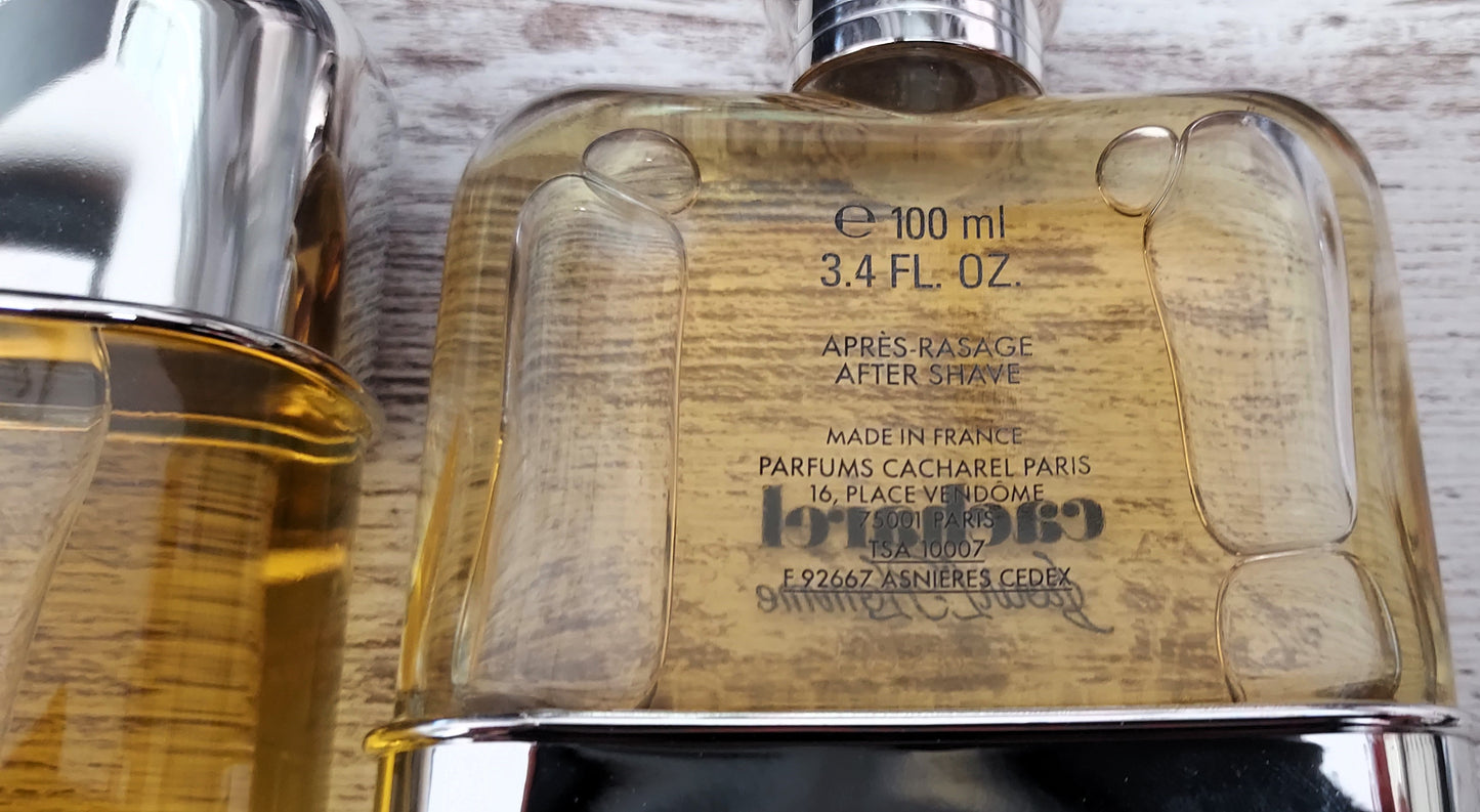Cacharel pour Homme EDT 100ml + After S. 100ml. YEAR: 2007 (BATCH CODE: UD 283J). Discontinued.