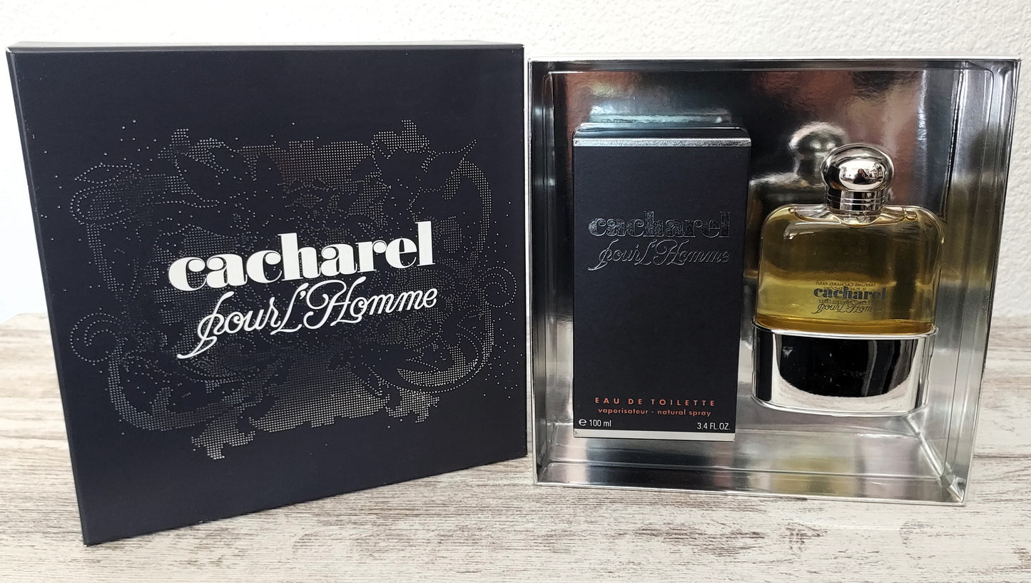 Cacharel pour Homme EDT 100ml + After S. 100ml. YEAR: 2007 (BATCH CODE: UD 283J). Discontinued.