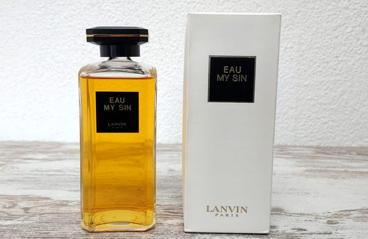 Eau My Sin Lanvin EDT (eau de toilette SPLASH) 200ml. Discontinued vintage rare.