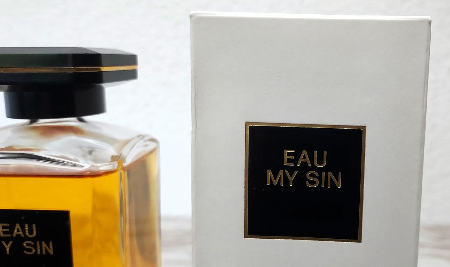 Eau My Sin Lanvin EDT (eau de toilette SPLASH) 200ml. Discontinued vintage rare.