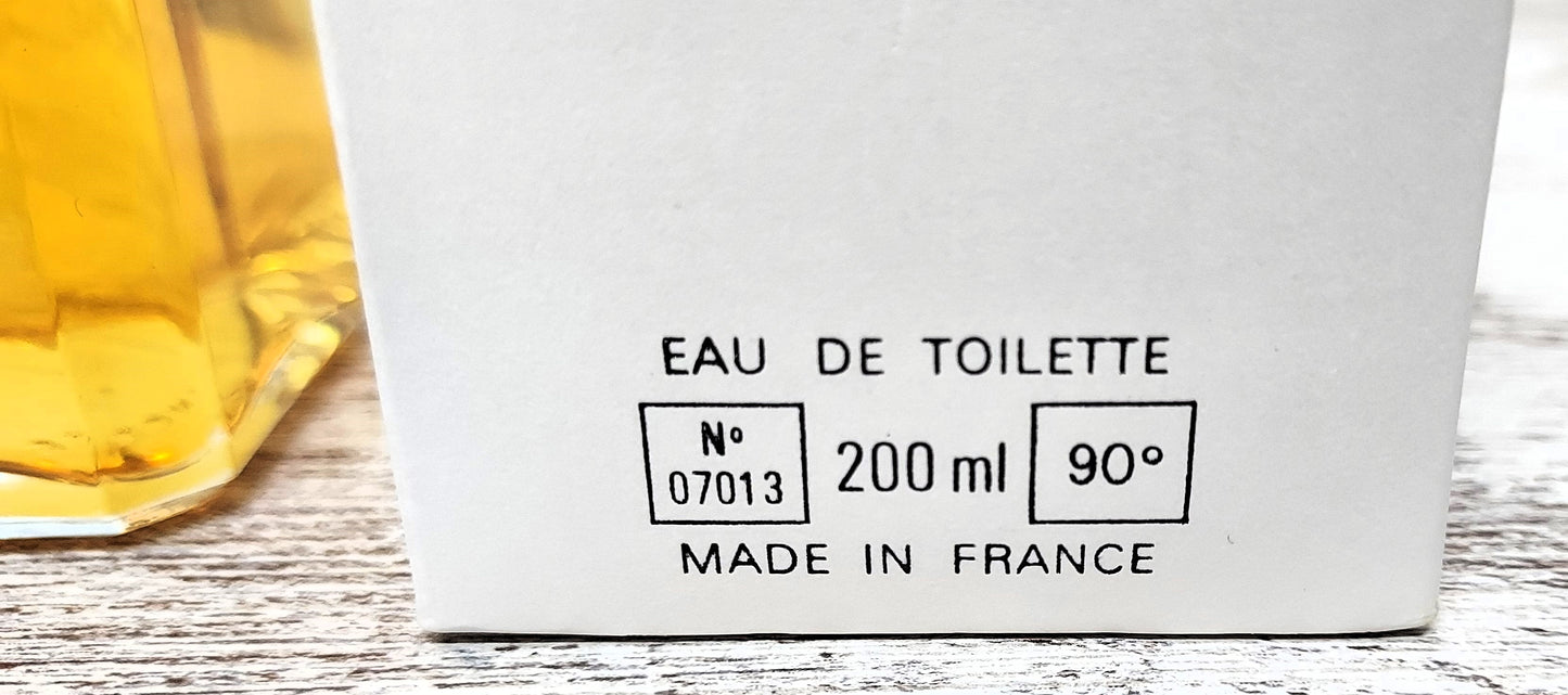 Eau My Sin Lanvin EDT (eau de toilette SPLASH) 200ml. Discontinued vintage rare.