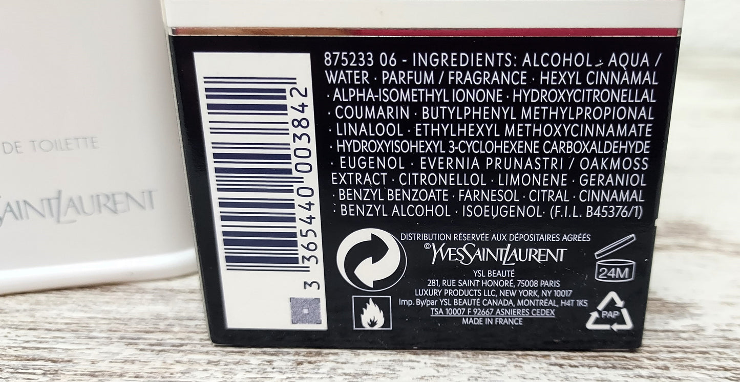 Kouros YSL, Yves Saint Laurent EDT (eau de toilette) 50ml. Discontinued 2014.