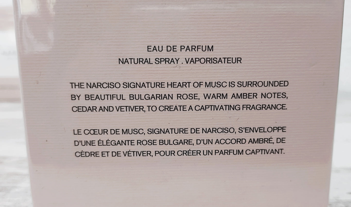 NARCISO Narciso Rodriguez EDP (eau de parfum) 90ml. Discontinued extremely rare.