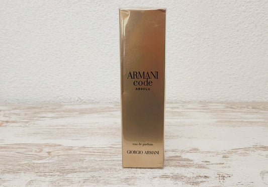 Armani Code Absolu pour Femme EDP (eau de parfum) 75ml. Discontinued.