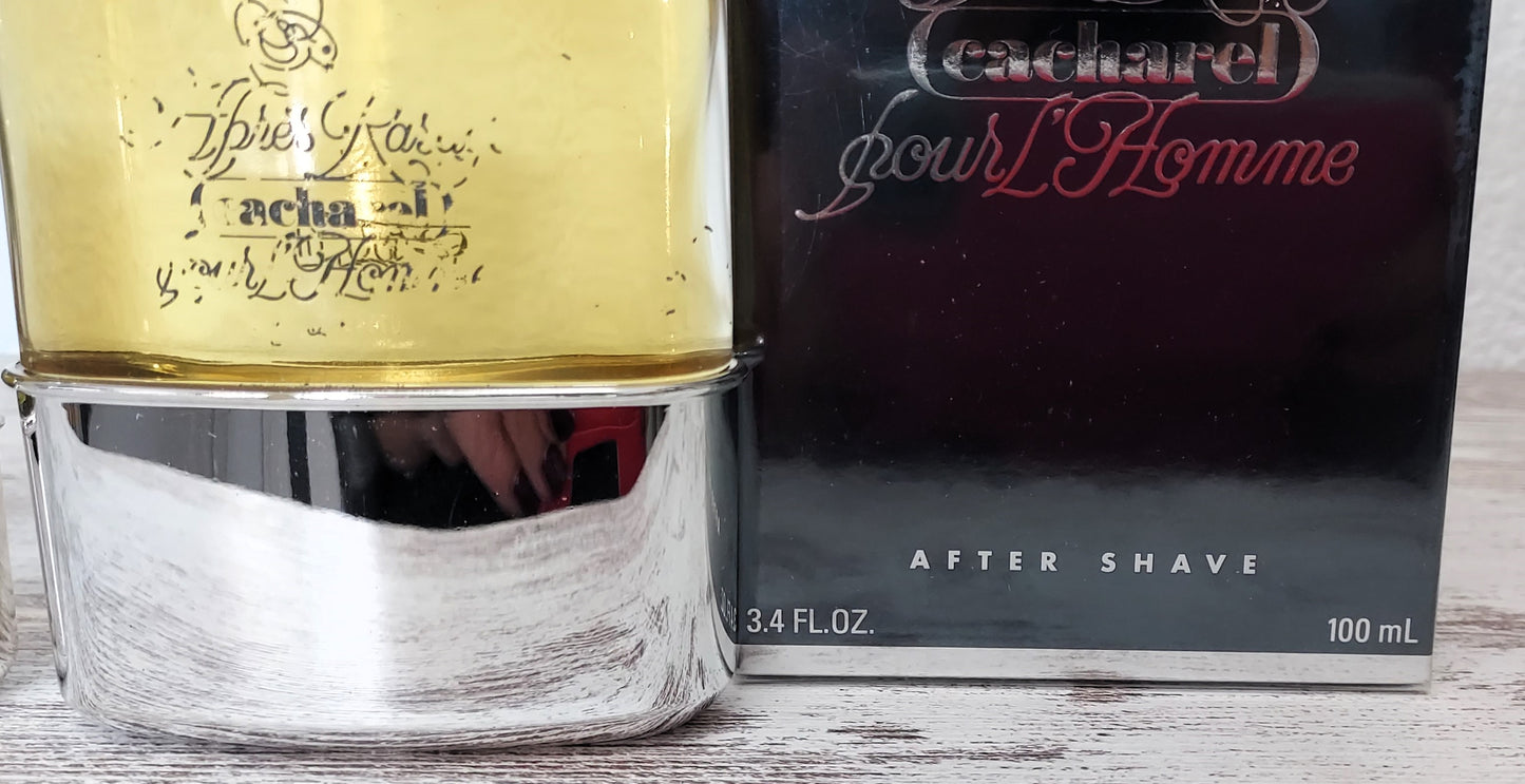 Cacharel pour Homme EDT 50ml + After Shave 100ml. SPLASH. Discontinued vintage 1995.