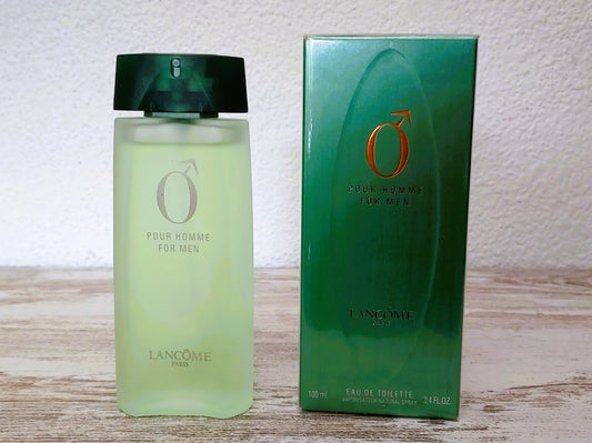 O de Lancome pour Homme EDT (eau de toilette) 100ml. Discontinued vintage.