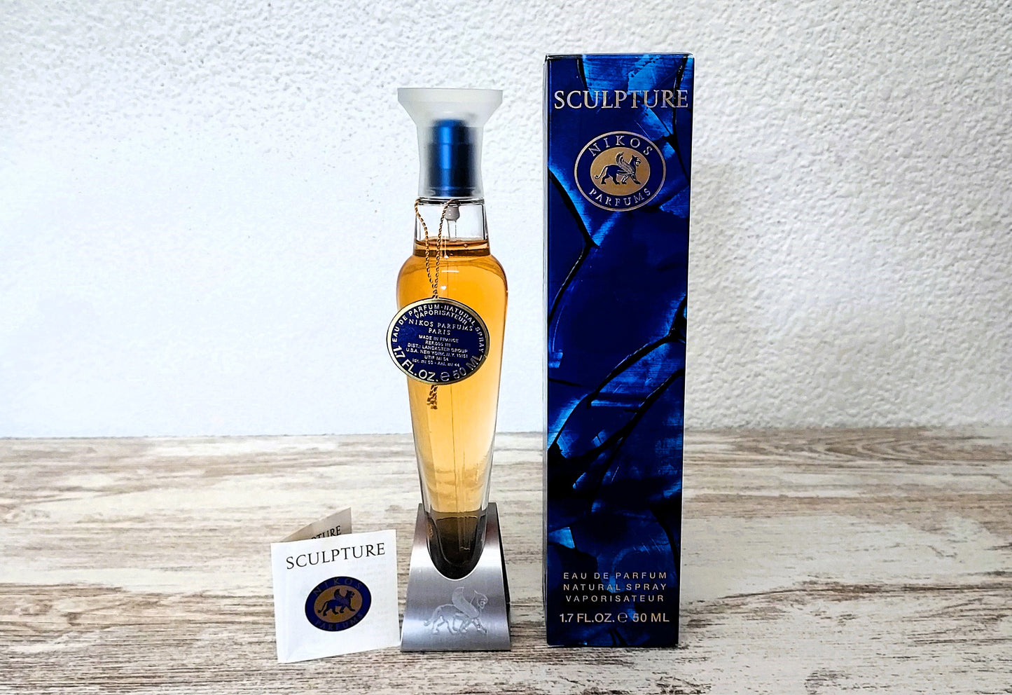 Sculpture Woman Nikos EDP (eau de parfum) 50ml. Discontinued vintage. LANCASTER.