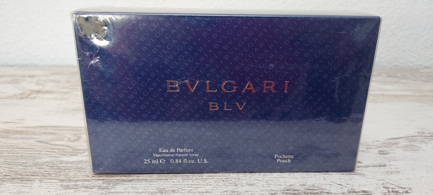 BLV pour Femme Bvlgari EDP (eau de parfum) 25ml + Pouch / Pochette. Discontinued vintage.