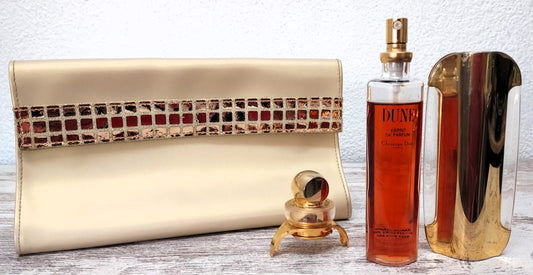 Dune Esprit de Parfum Dior 50ml + Toiletry Bag. Vintage extremely rare.