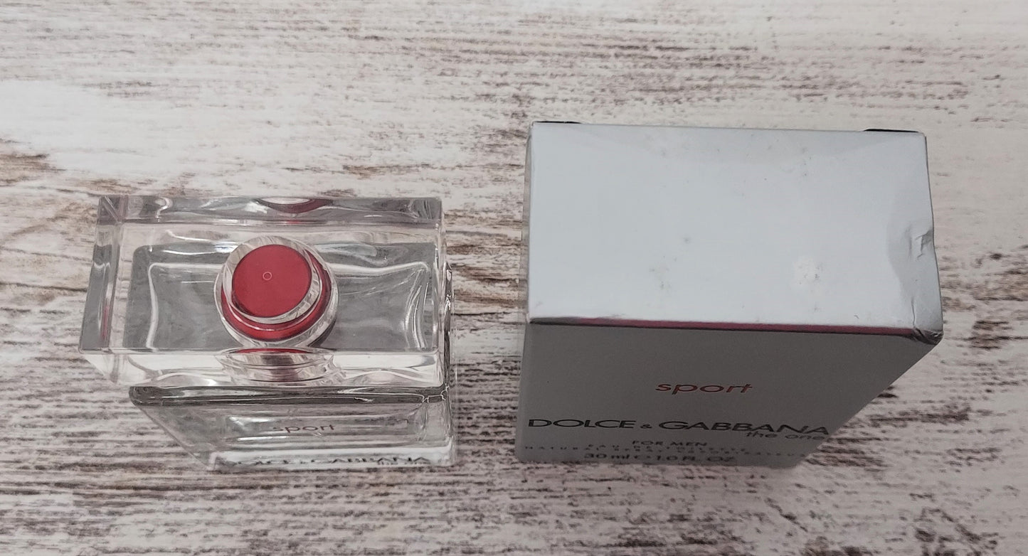 The One SPORT for Men Dolce Gabbana EDT (eau de toilette) 30ml. Discontinued.