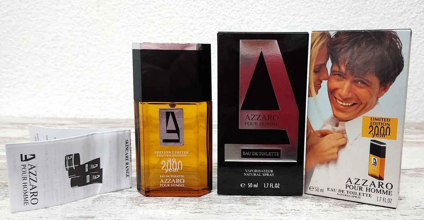 Azzaro pour Homme EDT 50ml. LIMITED EDITION 2000. Discontinued extremely rare.