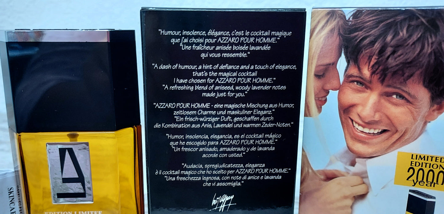 Azzaro pour Homme EDT 50ml. LIMITED EDITION 2000. Discontinued extremely rare.