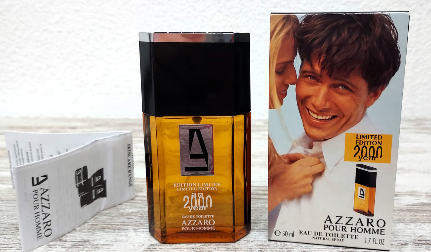 Azzaro pour Homme EDT 50ml. LIMITED EDITION 2000. Discontinued extremely rare.