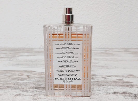Burberry Brit for Her EDT (eau de toilette) 100ml (Partially used) Discontinued.