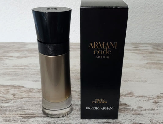 Armani Code Absolu Parfum pour Homme 60ml. Discontinued.