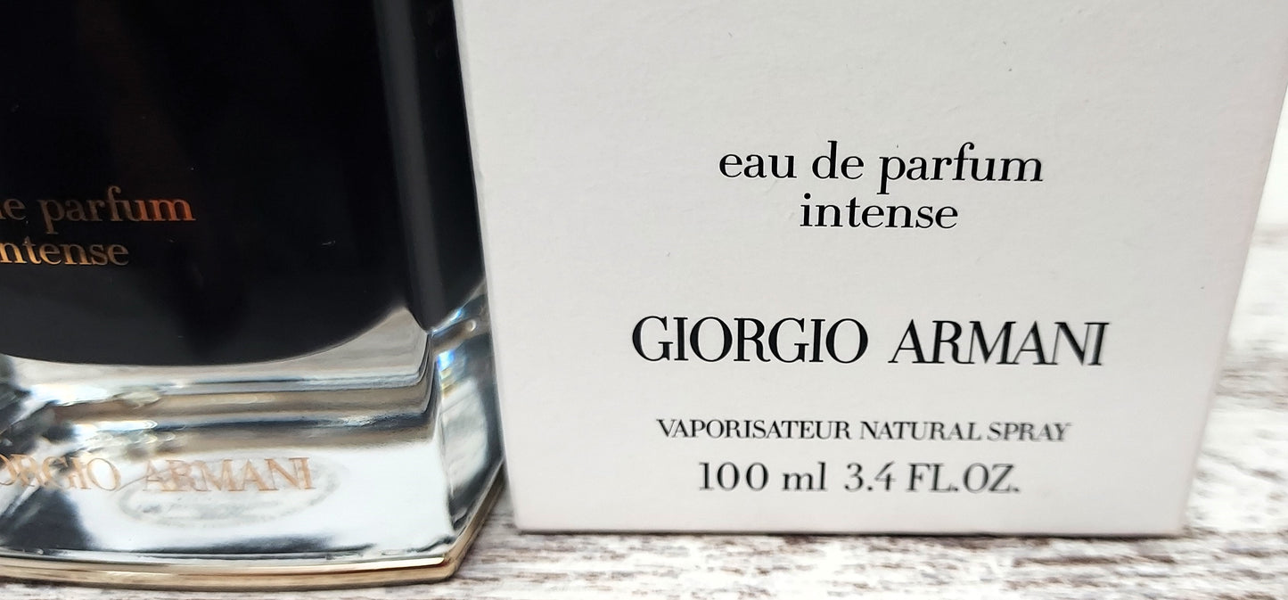 Armani Si Intense (eau de parfum Intense) 100ml (Tster). Discontinued.