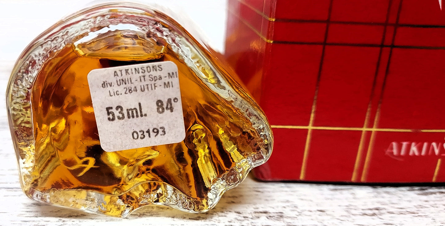 Baruffa Atkinsons EDT (eau de toilette SPLASH) 50 ml. Discontinued vintage.