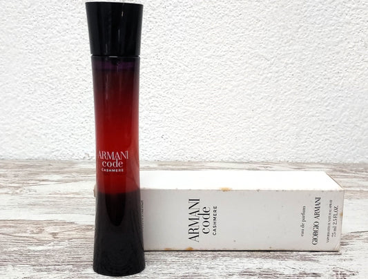 Armani Code Cashmere EDP (eau de parfum) 75 ml. Discontinued extremely rare.