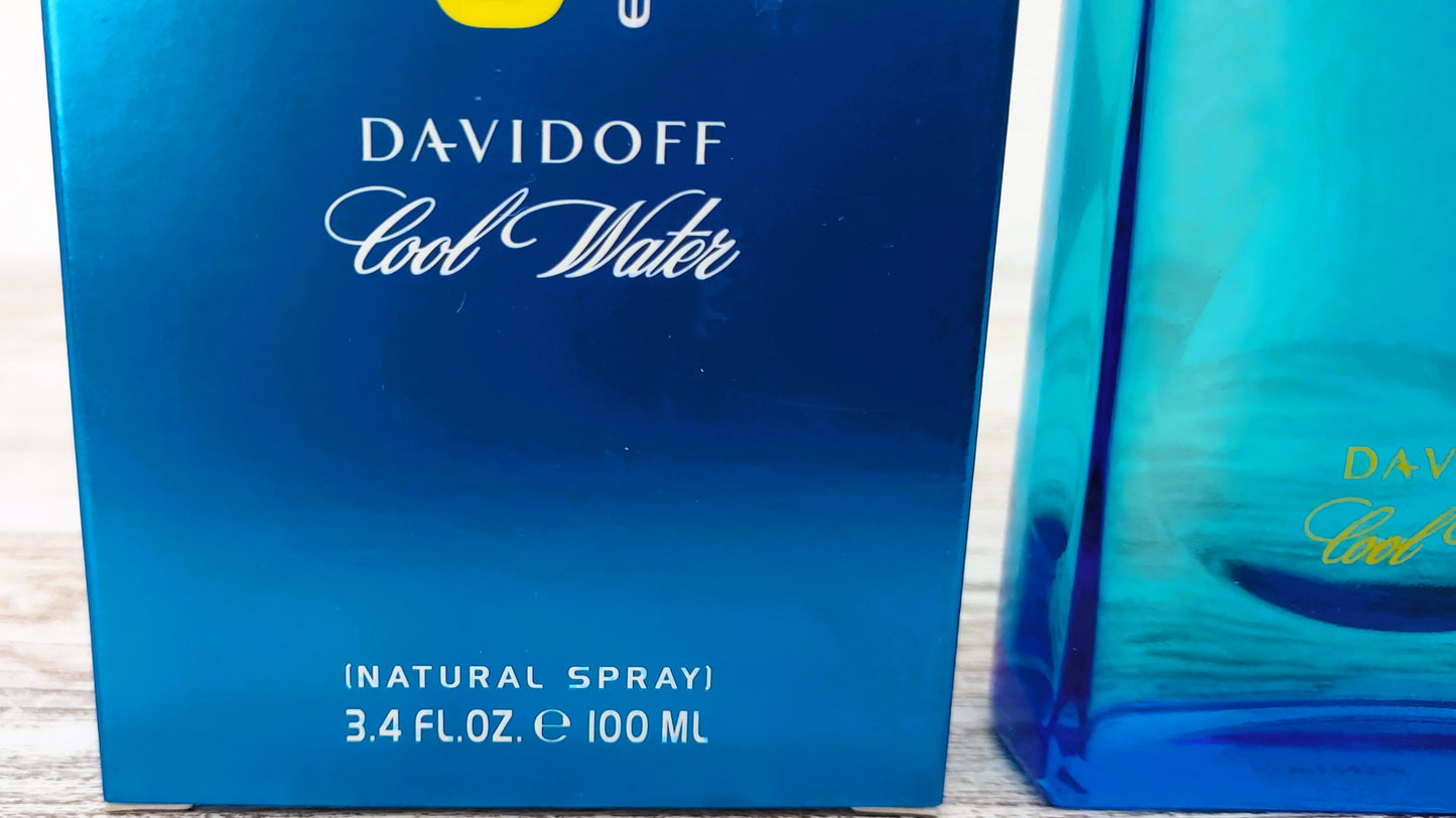 Cool Water Game Davidoff EDT (eau de toilette) 100ml. Discontinued vintage.