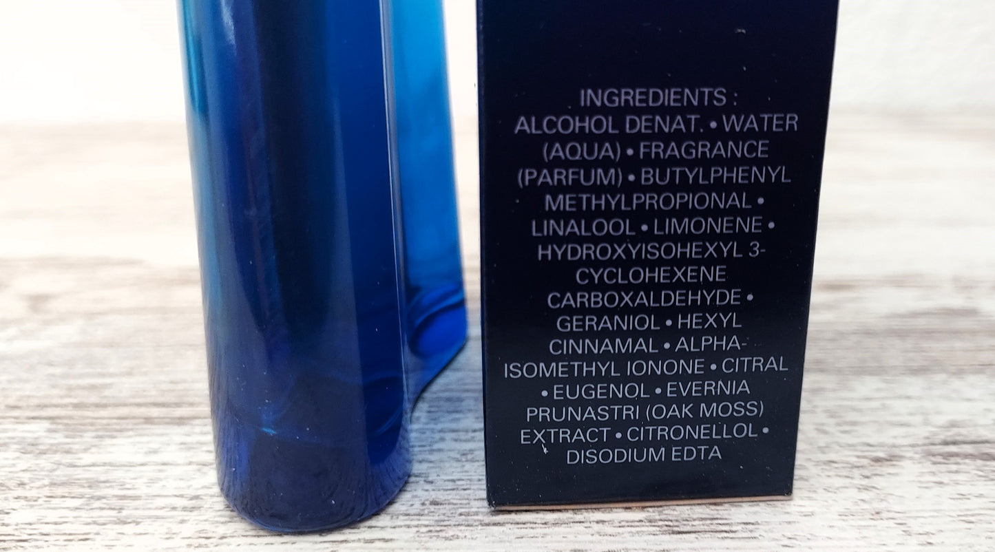 Cool Water Deep Davidoff EDT (eau de toilette) 100ml. Discontinued vintage. Lancaster Group.