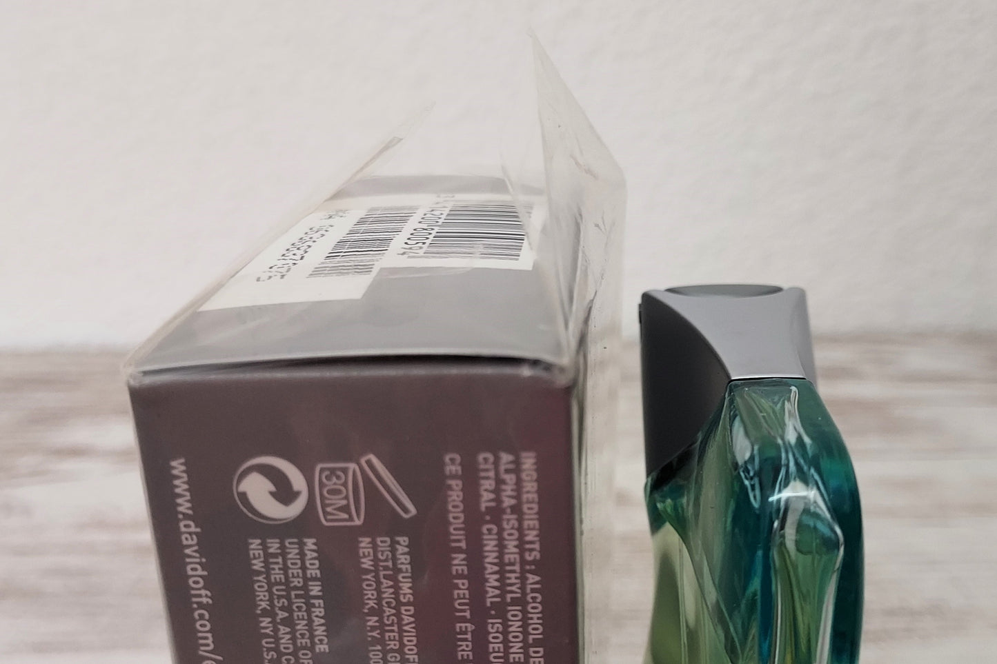 Echo Man Davidoff EDT (eau de toilette) 50ml. Discontinued vintage. Lancaster Group.