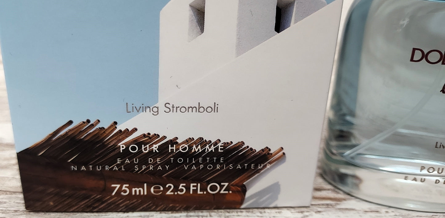Light Blue Living Stromboli Dolce Gabbana EDT 75ml. Discontinued.