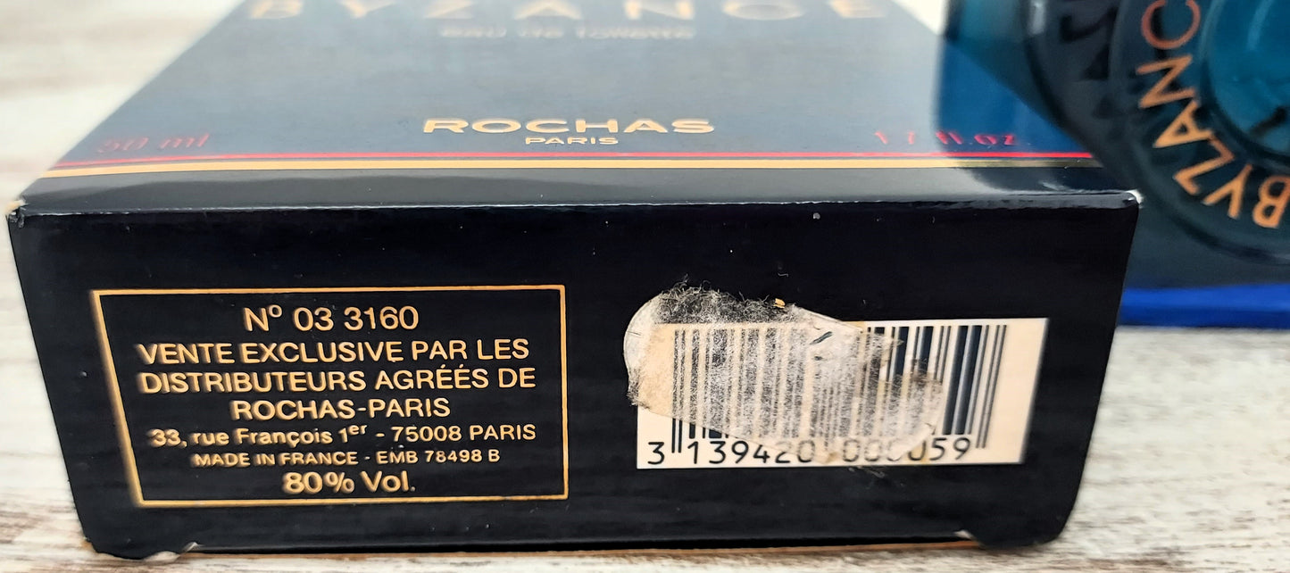 Byzance Rochas EDT (eau de toilette SPLASH) 50ml. Discontinued vintage.