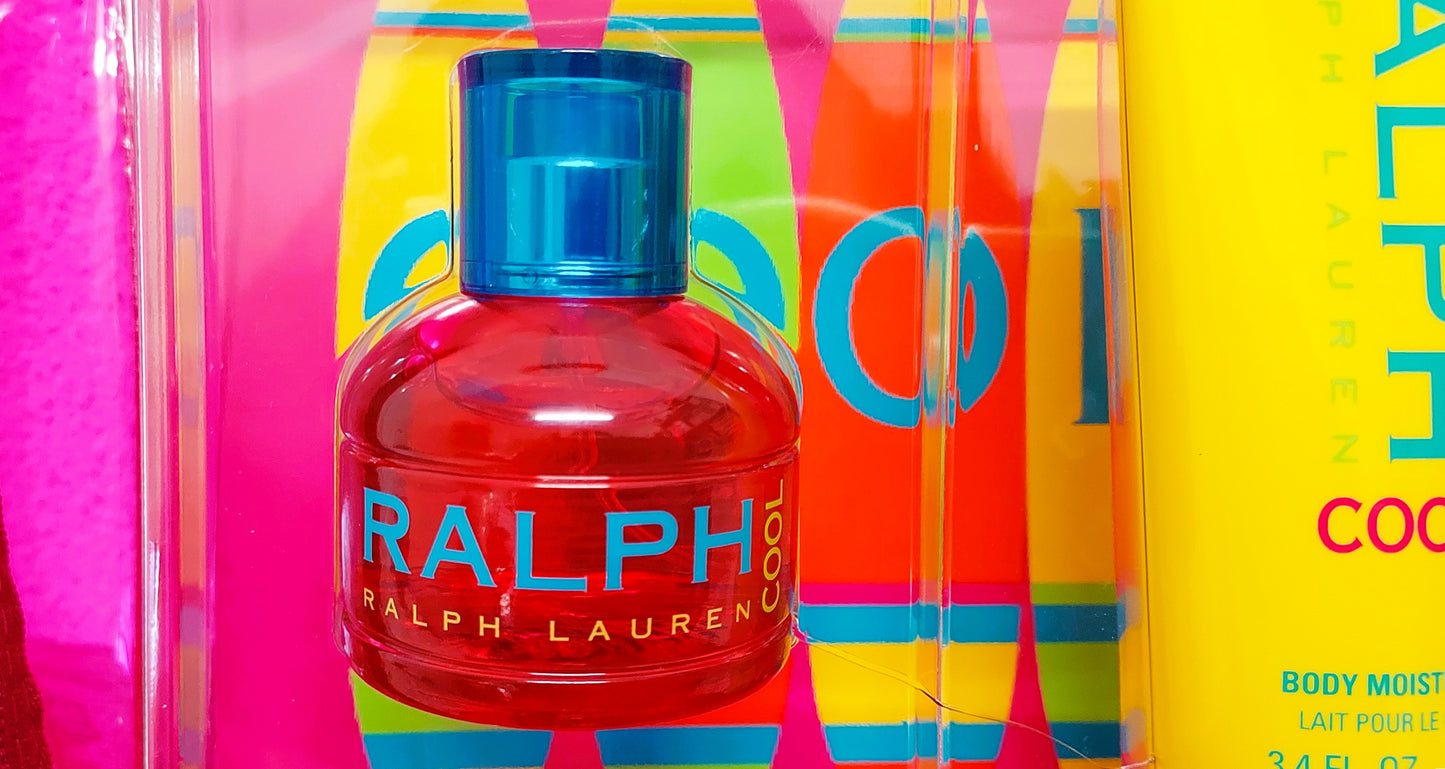 Ralph Cool Ralph Lauren EDT (eau de toilette) 50ml + Body Lotion 100ml. Vintage.