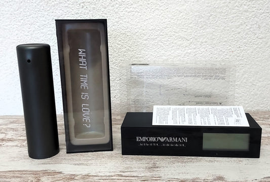 Emporio Armani Lui EDT 100 ml + Alarm Clock. Vintage Presentation 2004.