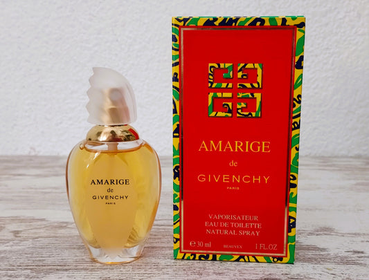 Amarige Givenchy EDT (eau de toilette) 30ml. Discontinued vintage formula.