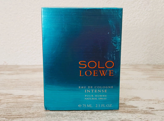 Solo Loewe Intense EDC (eau de cologne) 75ml. Discontinued.