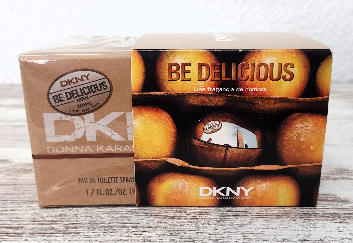 Be Delicious Men DKNY, Donna Karan EDT (eau de toilette) 50ml. Discontinued.