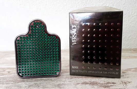 Jeans Couture MAN Versace EDT (eau de toilette) 75ml. Discontinued vintage.